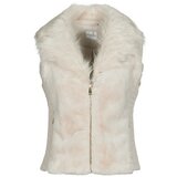 Guess SL AMARI FAUX FURE Bež Cijene