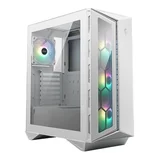 MSI MPG GUNGNIR 110R WHITE Mid Tower Gaming Computer Case 'White, 4x 120mm ARGB Fan, 1 to 6 ARGB Control board, USB Type-C, Tempered Glass, Center, ATX, mATX, mini-ITX'