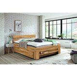 Livetastic postelja s predalom 180 cm x 200 cm , barve hrasta Cene