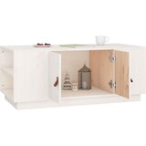  Stolić za kavu bijeli 100 x 50 x 41 cm od masivne borovine | Eponuda.com