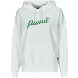 Puma Puloverji ESS+ BLOSSOM SCRIPT HOODIE TR Bela | Shoptok.si