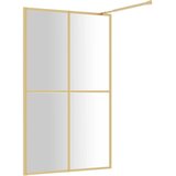  Stijenka za walk-in tuš sa staklom ESG zlatna 118 x 195 cm | shoptok.hr