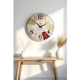 Wallity Dekorativni zidni sat Huhuas00034, 50x50 cm | ePonuda.com