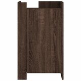  Komoda boja smeđeg hrasta 45x35x75 cm od konstruiranog drva | shoptok.hr