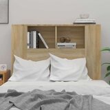  Uzglavlje s ormarićem boja hrasta sonome 100 x 18 5 x 104 5 cm | shoptok.hr