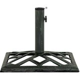  Stalak za suncobran zeleni 44 x 44 x 31 cm od lijevanog željeza | Eponuda.com