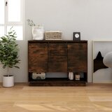  Komoda boja dimljenog hrasta 97 x 31 x 75 cm konstruirano drvo | Eponuda.com