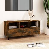 vidaXL TV omarica dimljeni hrast 102x35x50 cm konstruiran les Cene
