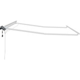  Okvir tende S LED lampica Bijelo 350 x 250 cm Aluminij | shoptok.hr