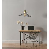  Luster na sajli ALURA 1xE27/60W/230V prečnik 50 cm crna | Eponuda.com