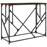  Konzolni stol boja hrasta 100x40x80 cm od konstruiranog drva | shoptok.hr