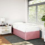  Okvir za krevet ružičasti 100x200 cm baršunasti | shoptok.hr