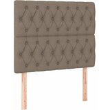  Krevet s oprugama i madracem smeđesivi 100 x 200 cm od tkanine | shoptok.hr