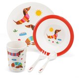 Rex London Otroški set posode 5 ks Sunny Sausage Dog – | Shoptok.si