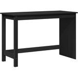  Set ormara za radne stolove 2 kom. Crna Masivna borovina | shoptok.hr