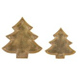 Ladelle Kovinski dekorativni pladenj 24x23 cm Noelle Christmas Tree &amp;ndash; Slike