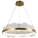  LED prigušiva luster na sajli LED/40W/230V 3000-6500K zlatna + daljinsko upravljanje | Eponuda.com