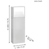 Eglo Doninni 1 spoljna/podna, led, 6w, 750lm, v-400, bela | Eponuda.com