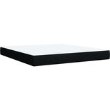 vidaXL Krevet s oprugama i madracem crni 180x200 cm od tkanine | shoptok.hr