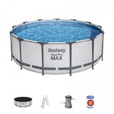 Montažni bazen 13 FT 396 x 122 cm Steel Pro Max BESTWAY | shoptok.hr