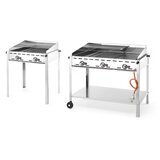 Hendi Green Fire roštilj sa 3 plamenika, Profi Line, 17,4kW, 1078x612x(H)825mm | Eponuda.com