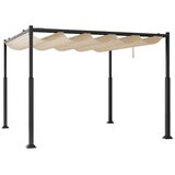Taberna Venturo Prestige 3x3m Bež Pergola Čelična konstrukcija ( 1971 ) | Eponuda.com