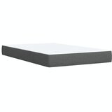  Krevet s oprugama i madracem tamnosivi 120 x 200 cm od tkanine | shoptok.hr