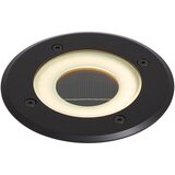 QAZQA Moderno talno mesto črno vklj. LED polnilno s solarno IP65 - Solyx Cene