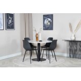Venture Home Estelle okrugli blagovaonski stol ⌀106 cm, bijeli | shoptok.hr