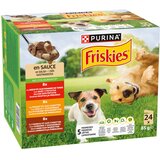 Friskies Adult u umaku s govedinom, piletinom i janjetinom - 24 x 85 g | shoptok.hr