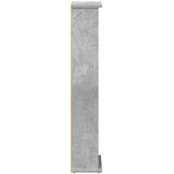 Cd ormar Betonska siva 60 x 17 x 92 cm Konstruirano drvo | shoptok.hr