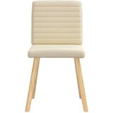  Jedilni stoli 6 kosov krem blago, (21832427) | Shoptok.si