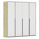 Boxxx OMARA S KLASIČNIMI VRATI, bela, hrast artisan | Shoptok.si