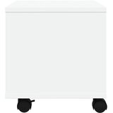  Stalak za pisač s kotačima bijeli 41x32x34,5 cm | shoptok.hr