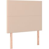  box spring madrac LED cappuccino 90x190cm umjetna koža | shoptok.hr