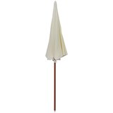  Vrtni suncobran s čeličnim stupom 240 cm boja pijeska | shoptok.hr