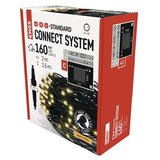 STANDARD LED povezovalna božična veriga – mreža, 1,5x2 m, zun., topla bela | Shoptok.si