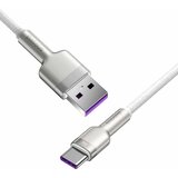  USB kabel za USB-C Baseus Cafule 66W 1m (bijeli) | shoptok.hr