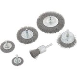Lux Tools Četka za bušilicu 6-DJELNI SET OD ČELIKA | shoptok.hr