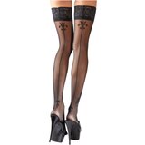 Cottelli - prugaste natkoljenice s uzorkom ljiljana (crne) - 5 | shoptok.hr