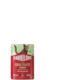 Carnilove Cat Adult Sterilised vrečka, koščki v omaki - puran in prepelica - 85 g 85 g | Shoptok.si