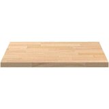 vidaXL Kuhinjska delovna plošča 60x63,5x2,7 cm trdna hrastovina | Shoptok.si