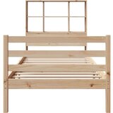 vidaXL Knjižna postelja brez vzmetnice 100x200 cm trdna borovina | Shoptok.si