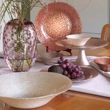 Evviva Krožnik s podstavkom za torto Smirne 28cm / slonokoščen / steklo, (21317982) | Shoptok.si
