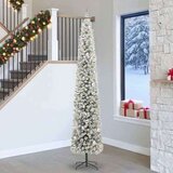 vidaXL Umjetno božićno drvce Zelena 270 cm PVC i čelik i plastika | shoptok.hr