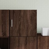 Maison Chic Stenska omarica - Zidna omarica rjavi hrast 40x42,5x40 cm inženirski les iu568, (22063046) | Shoptok.si