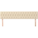  Uzglavlja krem 180x7x78/88 cm od tkanine | shoptok.hr