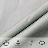  Senčno jadro svetlo sivo 6x4 m 100 % poliester oxford | Shoptok.si