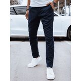 DStreet Spodnie męskie casual ciemnogranatowe Cene