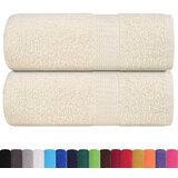 vidaXL Brisače 2 kos krem 30x50 cm 360 gsm 100% bombaž, (21822779) | Shoptok.si